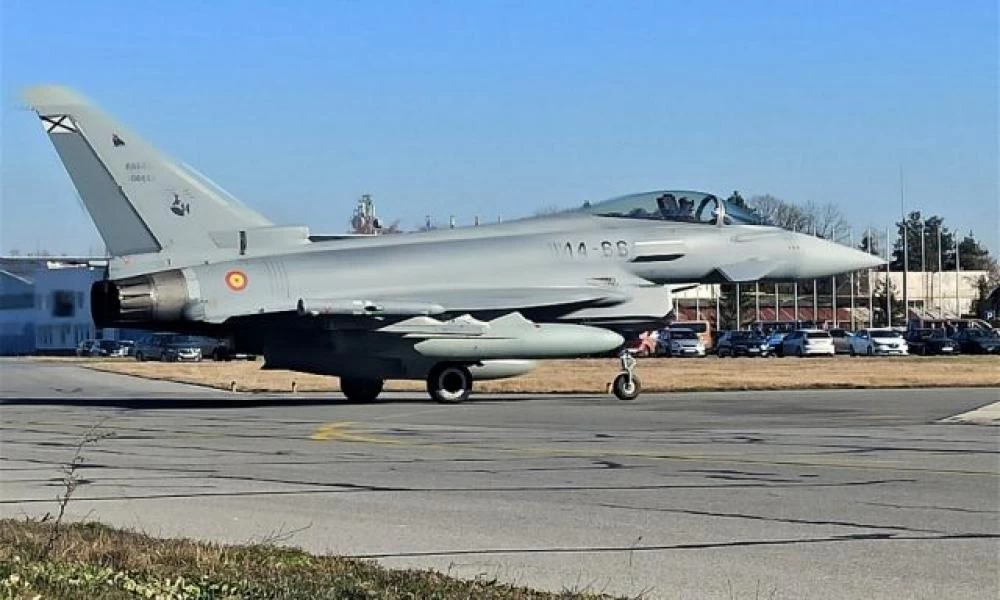 Βουλγαρία: Ισπανικά αεροσκάφη Eurofighter εκτελούν «εκπαιδευτικές» υπερπτήσεις